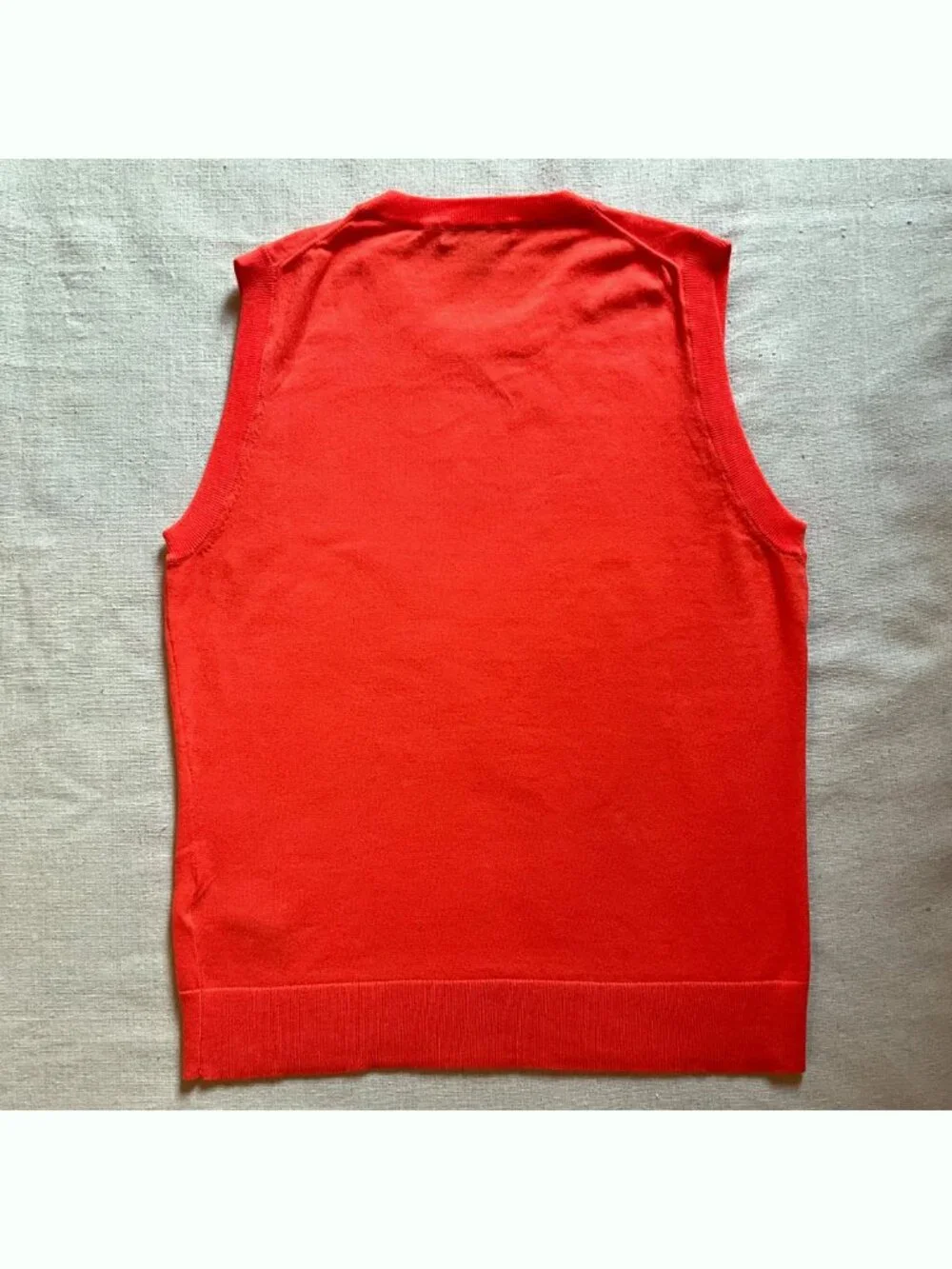 NWOT J Crew Women’s Cotton Jackie Shell, Bright Orange, Sz M, Style 29349